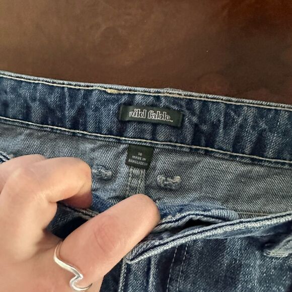 Wild Fable Women's Low Rise Patchwork Mini Skirt Size 8 NWT - Picture 7 of 16